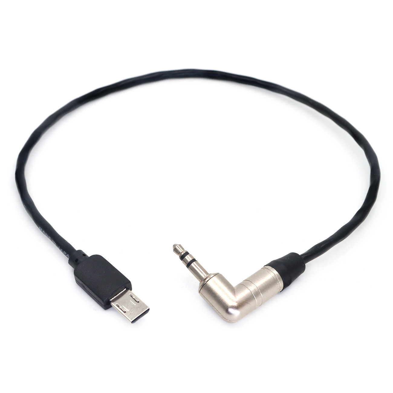 Tentacle Sync Timecode Cable 3.5mm to Micro-USB for Sony FX3 A7S3 A1 