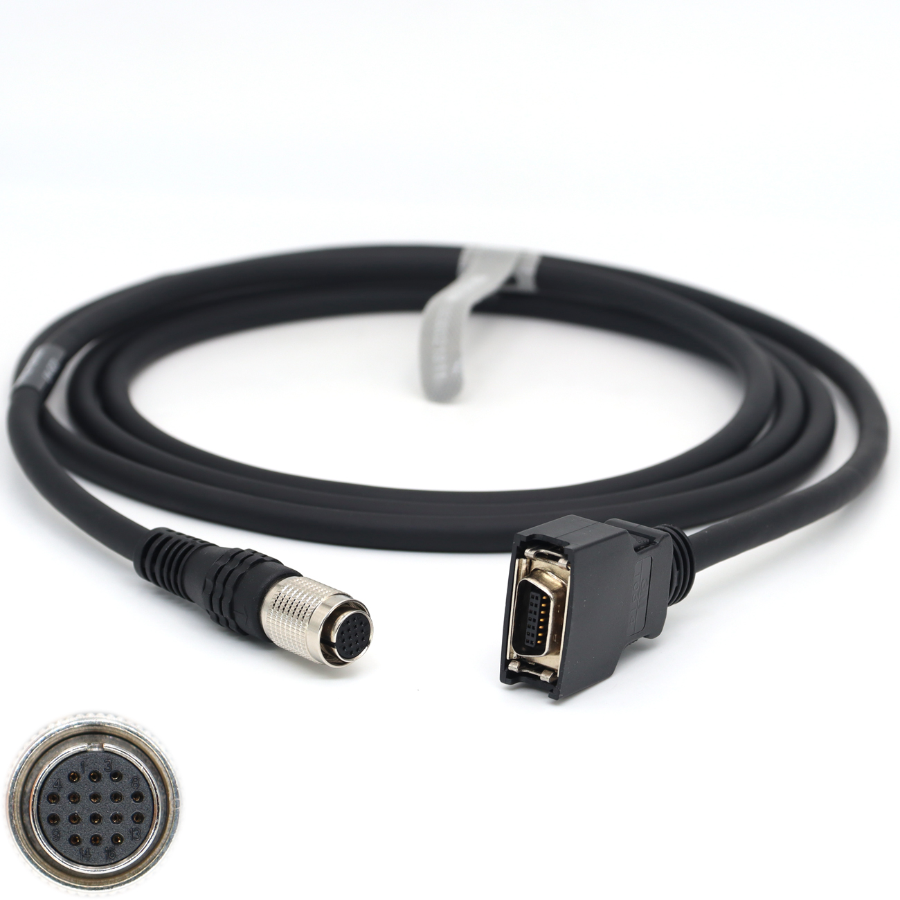 KEYENCE LK-GC2 Vision System Industrial Camera Cable for HRS DX30M-14-CV to HR25-9TP-16S 16Pin Female