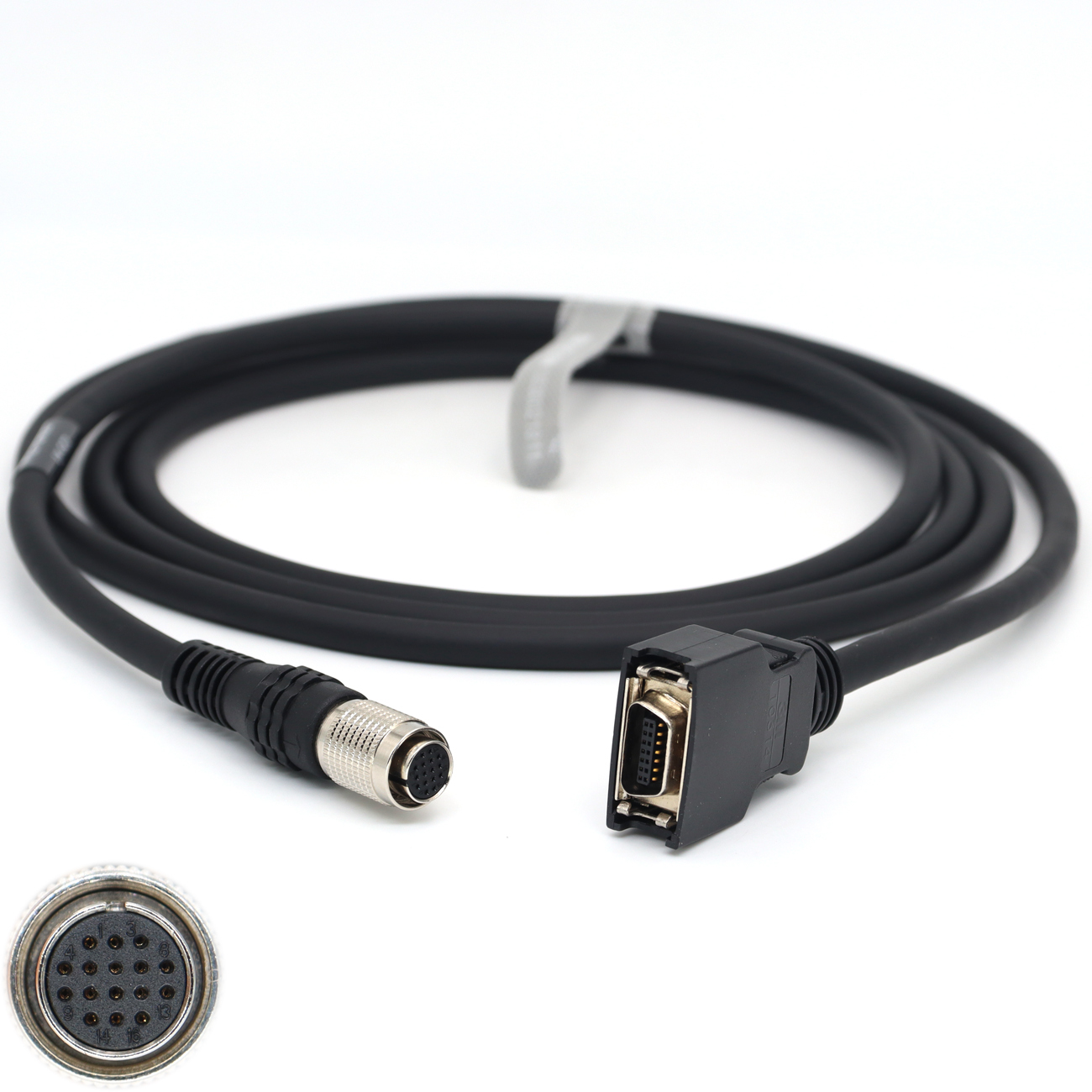 KEYENCE LK-GC2 Vision System Industrial Camera Cable for HRS DX30M-14-CV to HR25-9TP-16S 16Pin Female