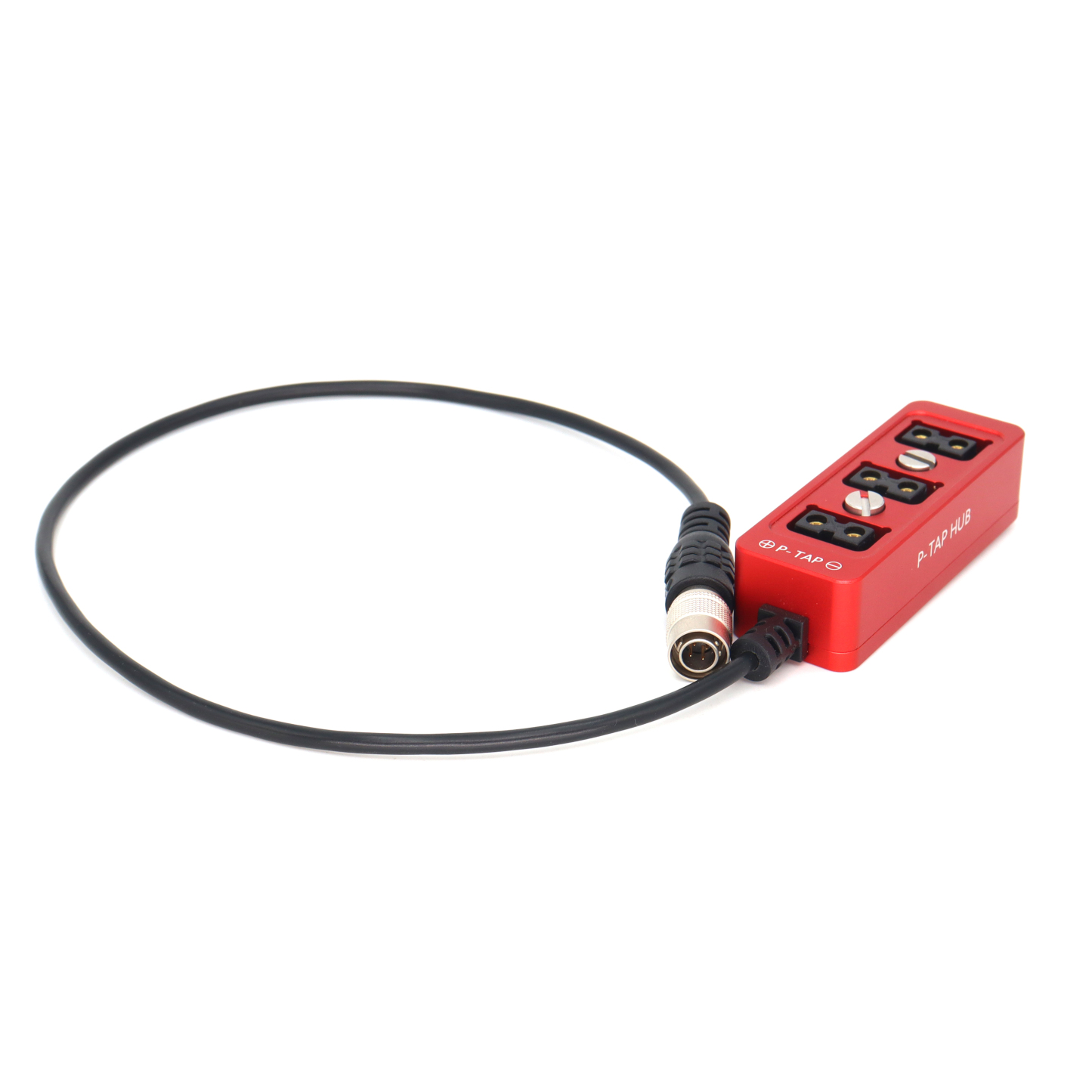Hirose 4Pin Power Out to 3 Port D-tap/P tap Splitter Cable for Sony F5 F55 FS7 Camera