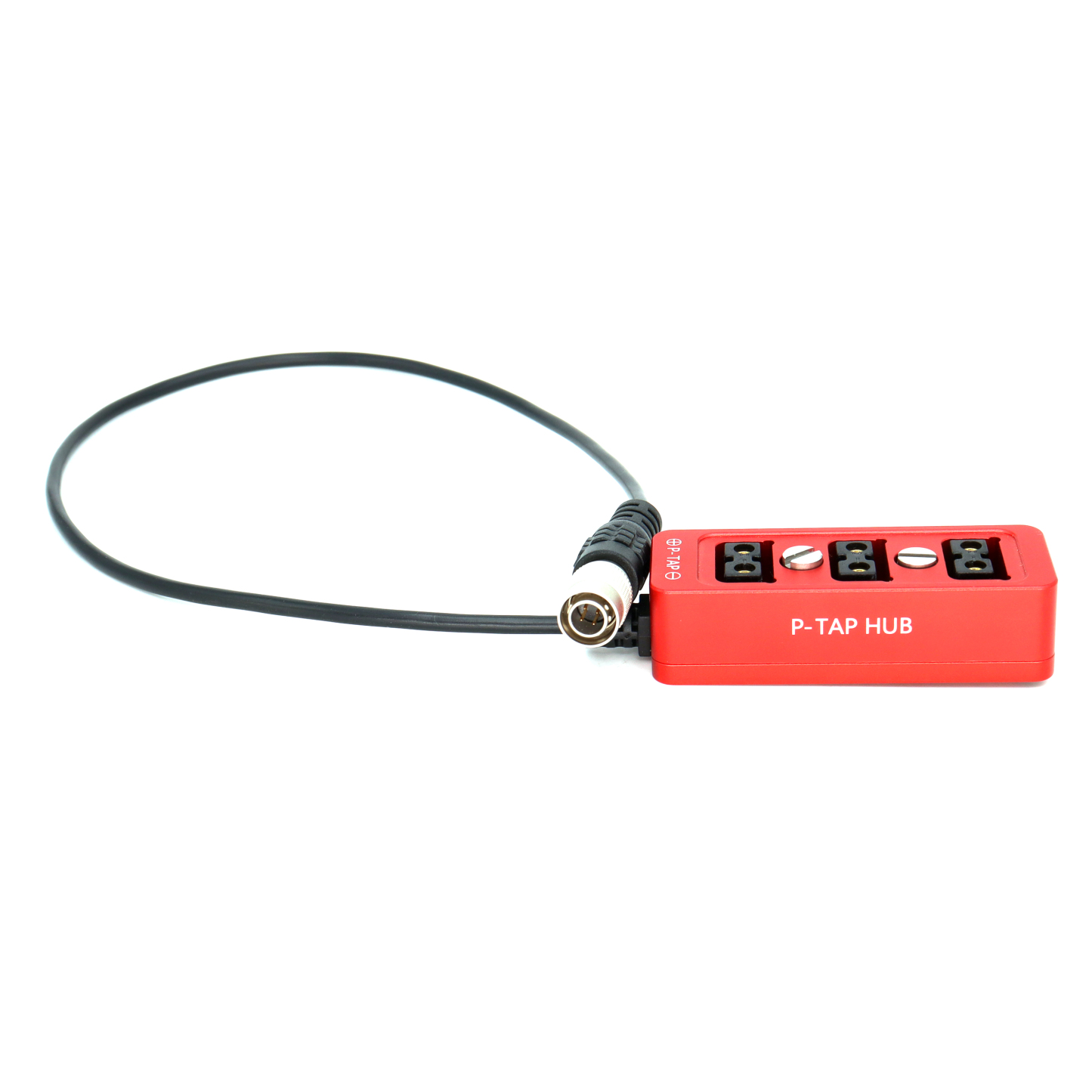 Hirose 4Pin Power Out to 3 Port D-tap/P tap Splitter Cable for Sony F5 F55 FS7 Camera