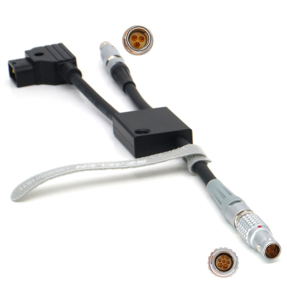 Run/Stop Trigger Power Cable for ARRI Cforce RF Motor Cmotion cPRO to Venice/Alexa Camera/RED Komodo V-Raptor CAM(7p) to D-tap + RS 3Pin