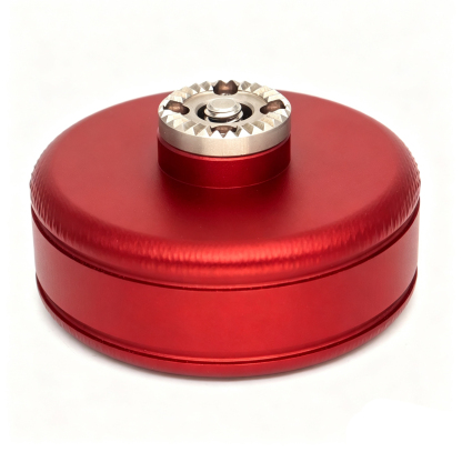 Camera Handle Round Knob with 3/8"-16 or 1/4"-20 Screw & Spring-Loaded Locating Pin, M6 Screw with ARRI Standard Gear