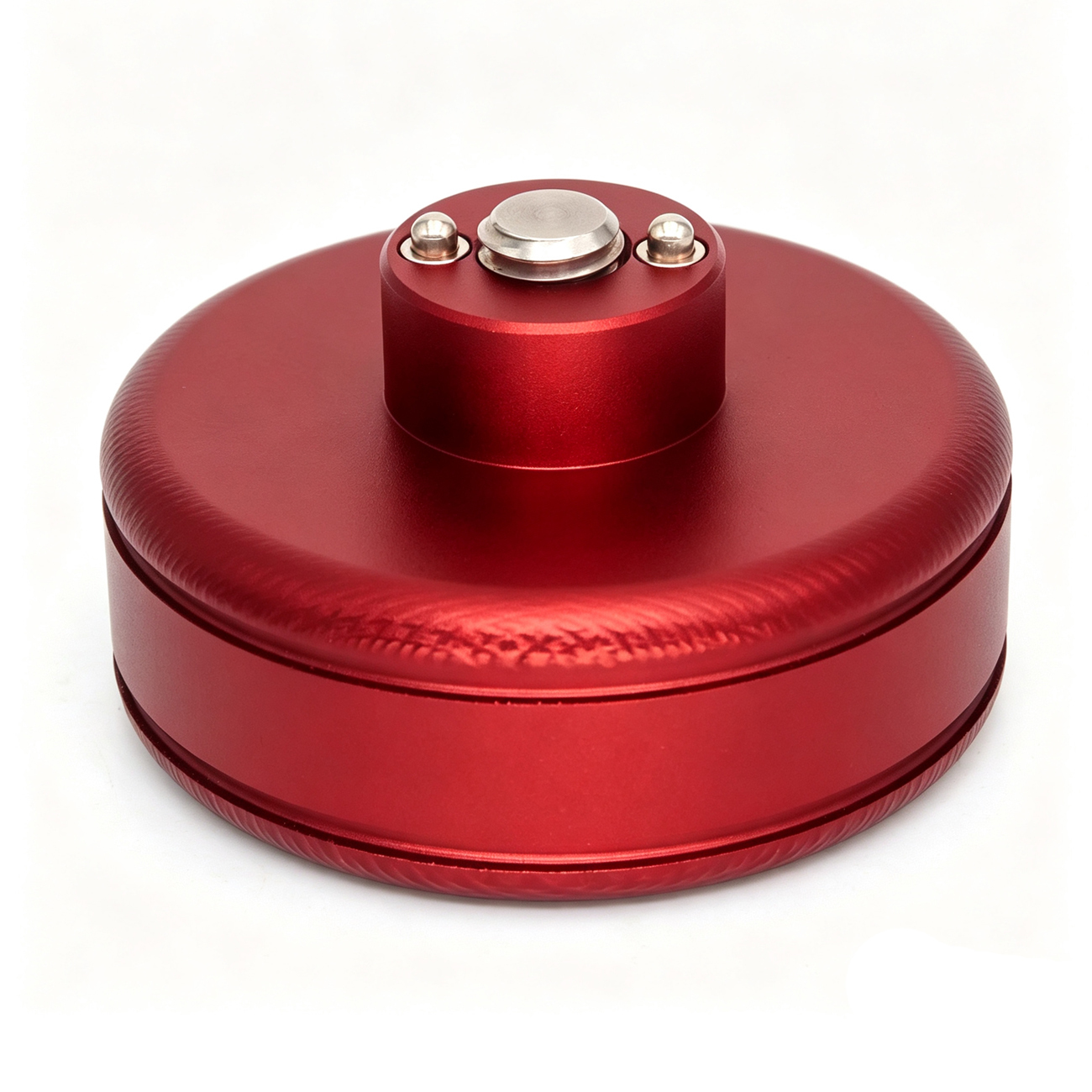 Camera Handle Round Knob with 3/8"-16 or 1/4"-20 Screw & Spring-Loaded Locating Pin, M6 Screw with ARRI Standard Gear