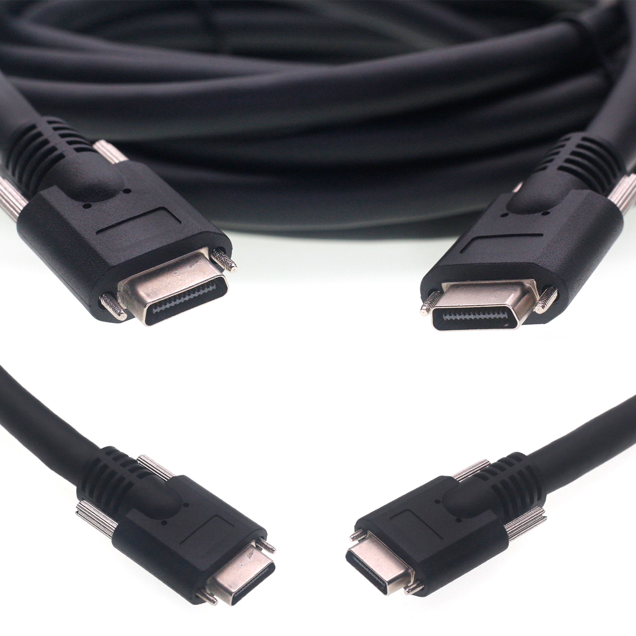 Camera Link Industrial Camera Cable SDR 26Pin Male to SDR26 PoCL Power Over Camera Link Machine Vision High Flex Cable