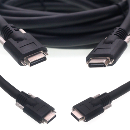 Camera Link Industrial Camera Cable SDR 26Pin Male to SDR26 PoCL Power Over Camera Link Machine Vision High Flex Cable