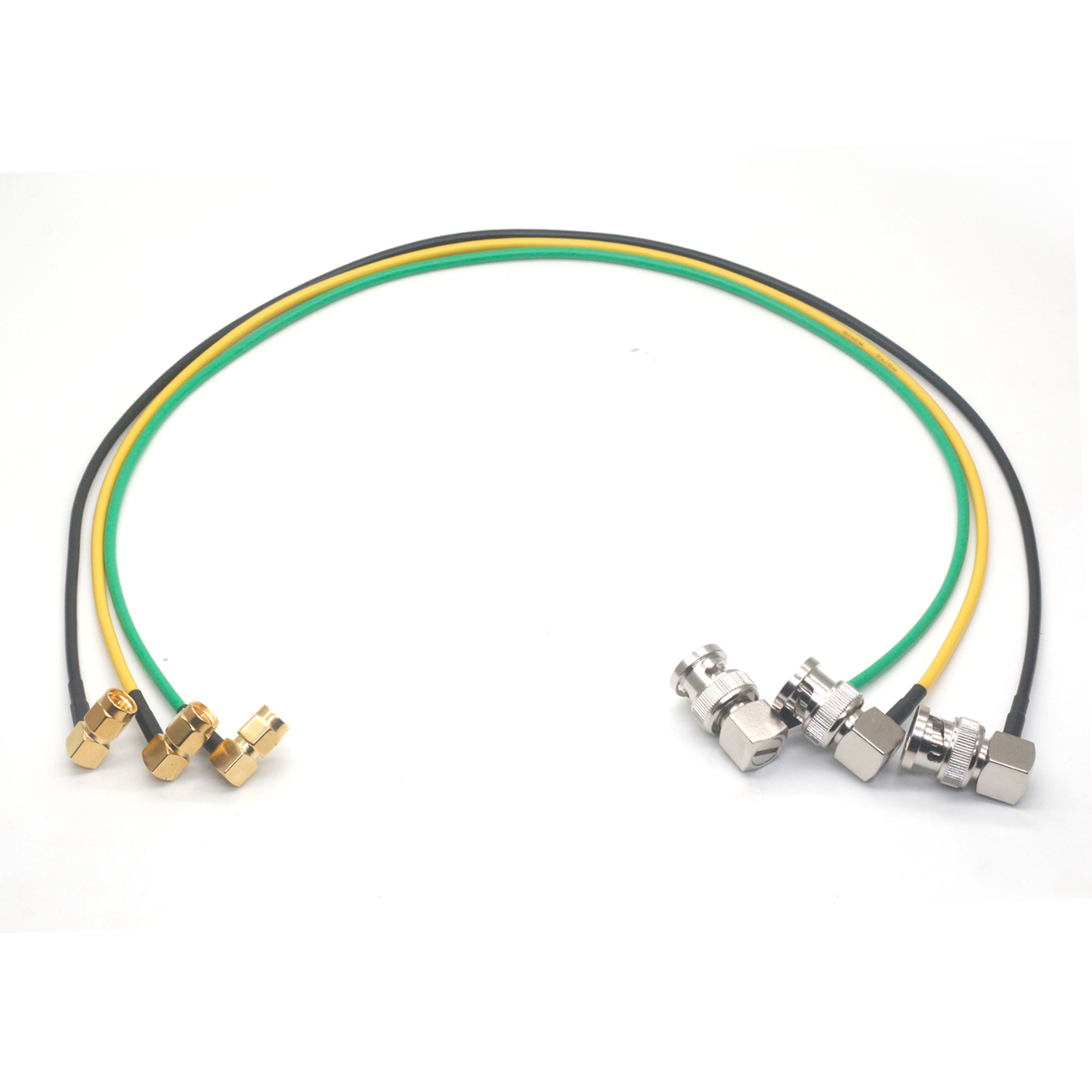 BNC Male Plug to SMA Male Plug RF Coaxial Converter Connector Pigtail Jumper Cable