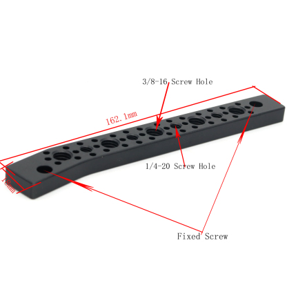 FOR Sony Venice CineAltaV 1/4" 3/8" screw expansion board, fixed with M3 screws(Including screws)