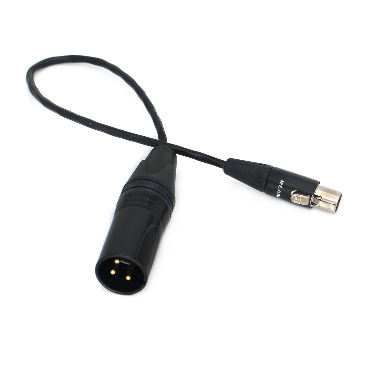 XLR 3Pin Male to Mini XLR 3Pin Female (TA3F) Adapter Audio Cable, Professional Audio Equipment