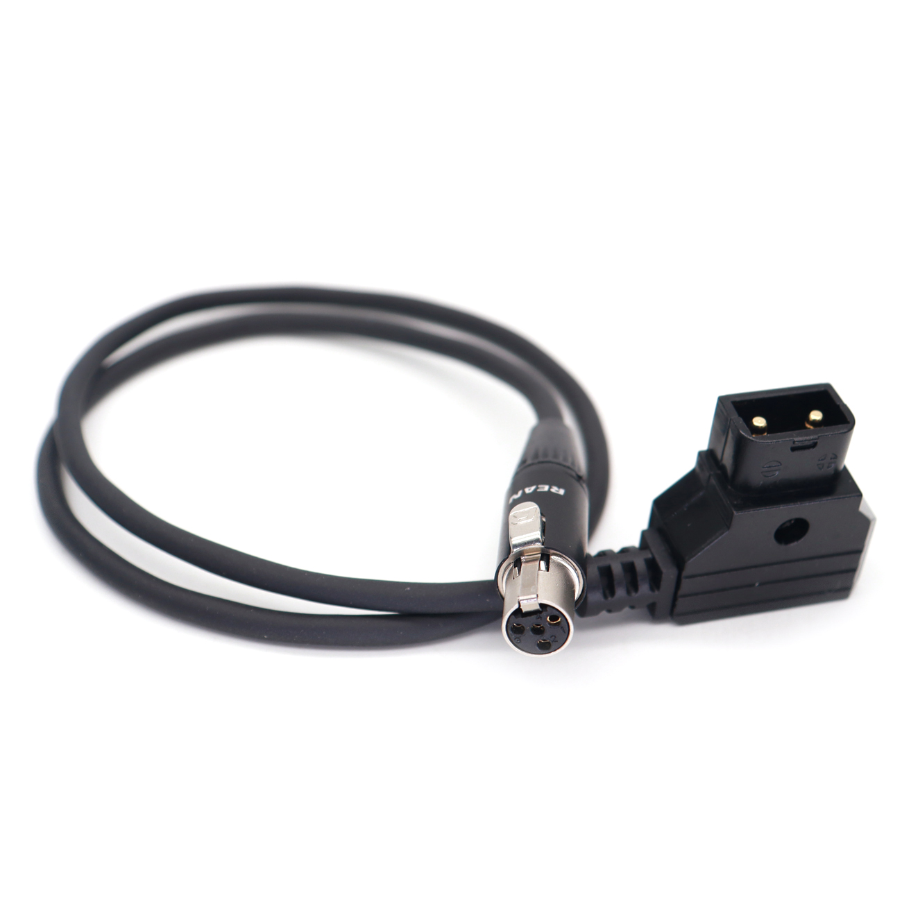 Power Cable D-TAP to Mini XLR 4Pin Female for Sound Devices 833/Scorpio