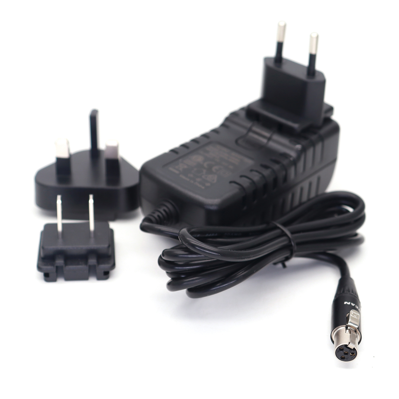 TA4F Power Cable 12V 3A Power Adapter for Tvlogic 055/056/058 Monitor