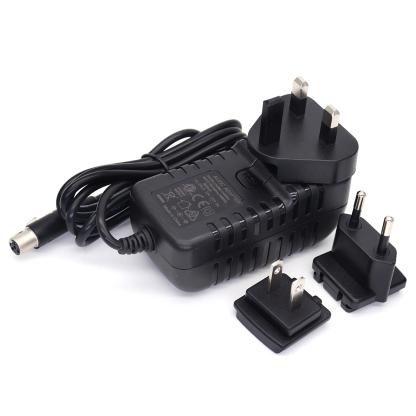 TA4F Power Cable 12V 3A Power Adapter for Tvlogic 055/056/058 Monitor