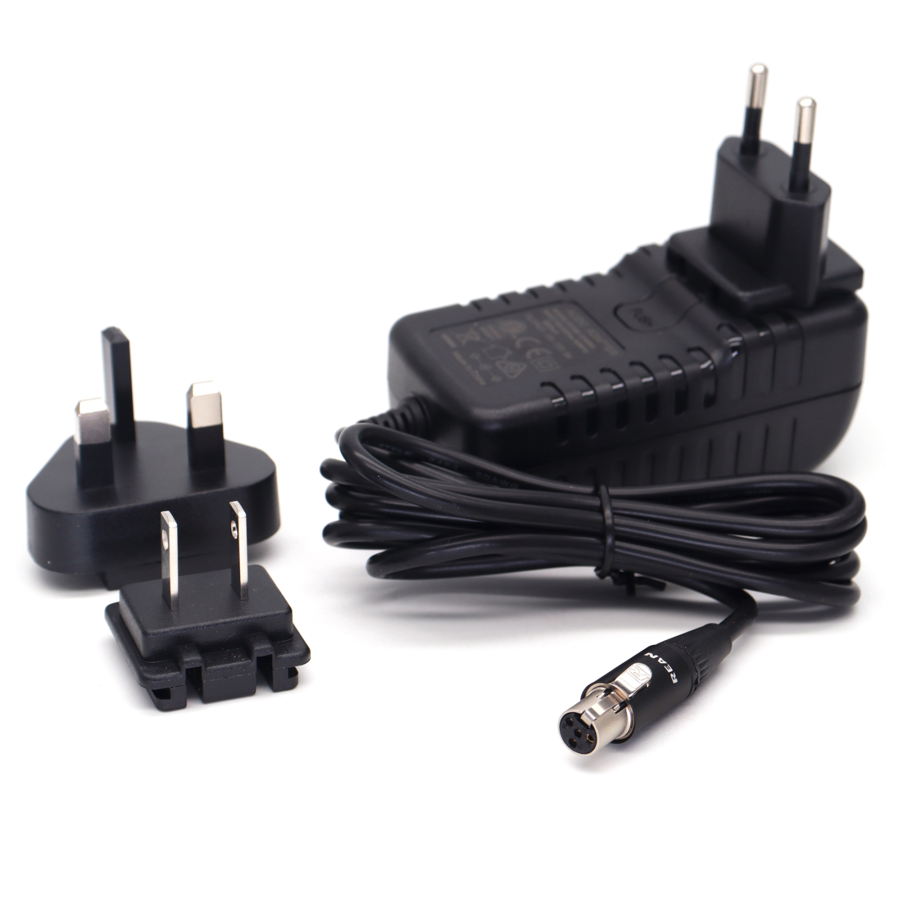 TA4F Power Cable 12V 3A Power Adapter for Tvlogic 055/056/058 Monitor