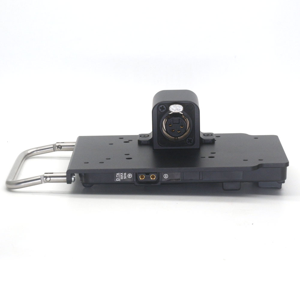V-mount To XLR 4pin Power Output Handle fixing plate for ARRI mini miniLF, RED V-RAPTOR komodo X, SONY CineAlta Venic camera