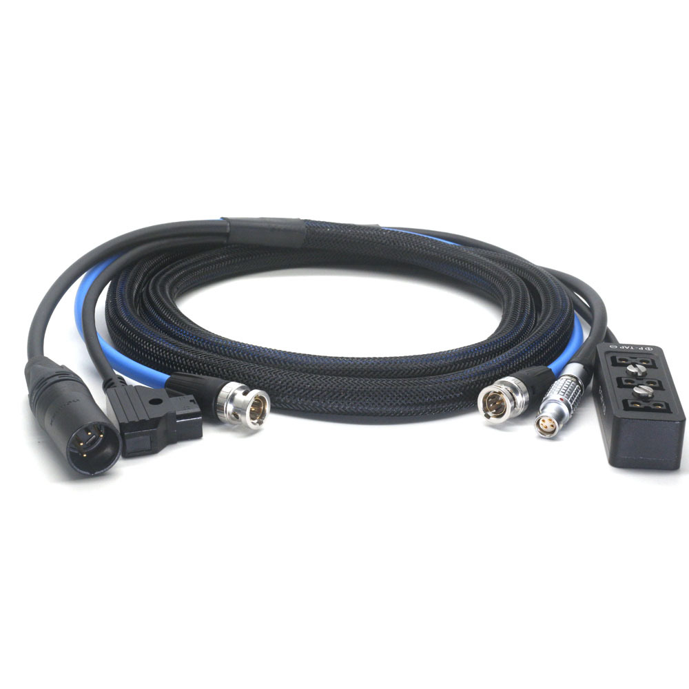 V-mount To XLR 4pin Power Output Handle fixing plate for ARRI mini miniLF, RED V-RAPTOR komodo X, SONY CineAlta Venic camera