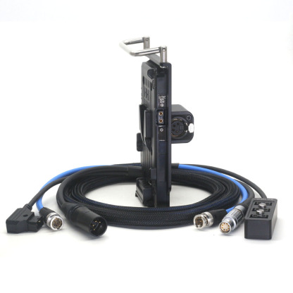 V-mount To XLR 4pin Power Output Handle fixing plate for ARRI mini miniLF, RED V-RAPTOR komodo X, SONY CineAlta Venic camera