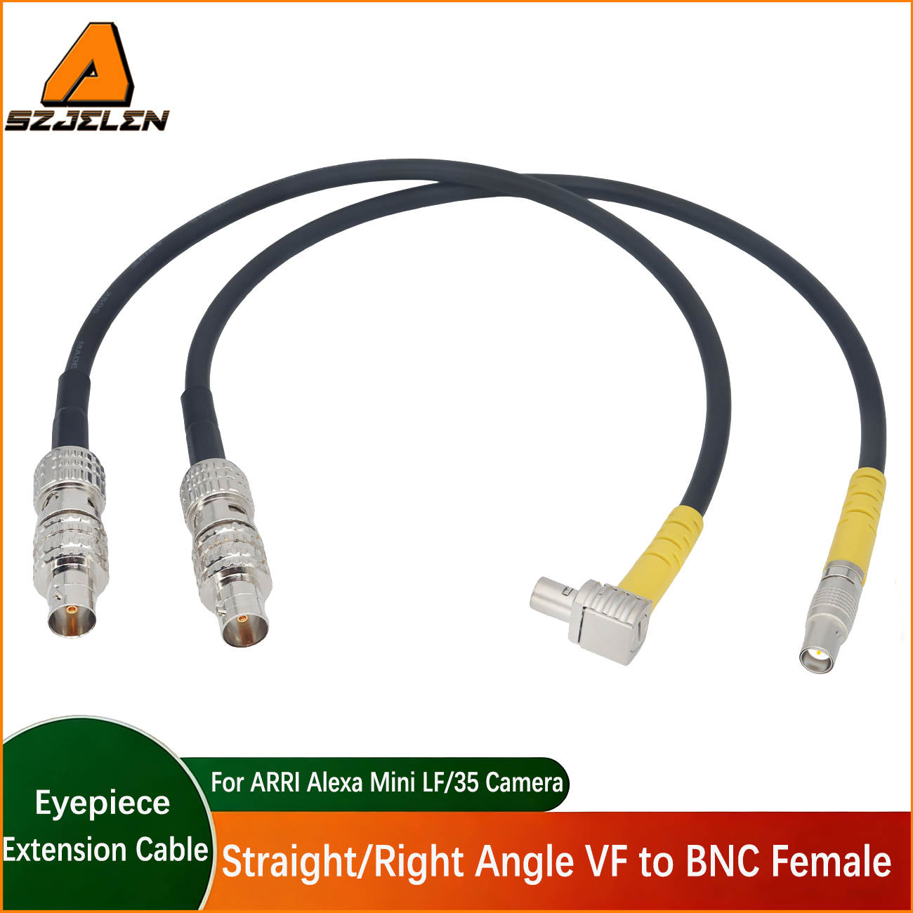 Alexa Mini LF/35 Eyepiece Extension Cable VF to BNC Female for Underwater shooting or other special scene shooting