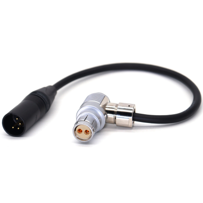 Power Cable D-tap XLR 3Pin/4Pin to Fischer 105 2Pin Female for ARRI Alexa LF XT SXT SR3 435 535 235
