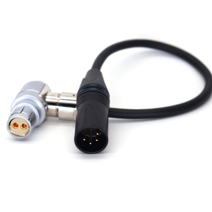 Power Cable D-tap XLR 3Pin/4Pin to Fischer 105 2Pin Female for ARRI Alexa LF XT SXT SR3 435 535 235
