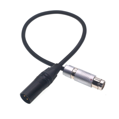 Power Cable D-tap XLR 3Pin/4Pin to Fischer 105 2Pin Female for ARRI Alexa LF XT SXT SR3 435 535 235