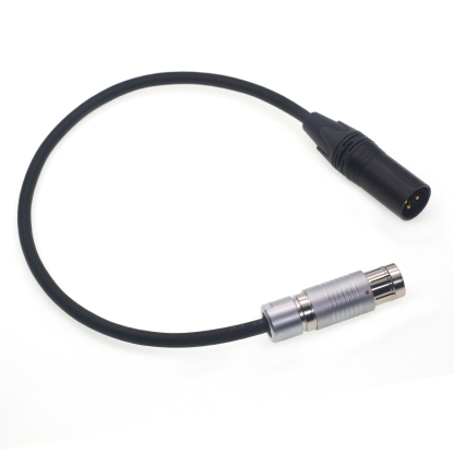 Power Cable D-tap XLR 3Pin/4Pin to Fischer 105 2Pin Female for ARRI Alexa LF XT SXT SR3 435 535 235