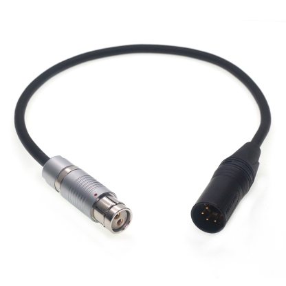 Power Cable D-tap XLR 3Pin/4Pin to Fischer 105 2Pin Female for ARRI Alexa LF XT SXT SR3 435 535 235