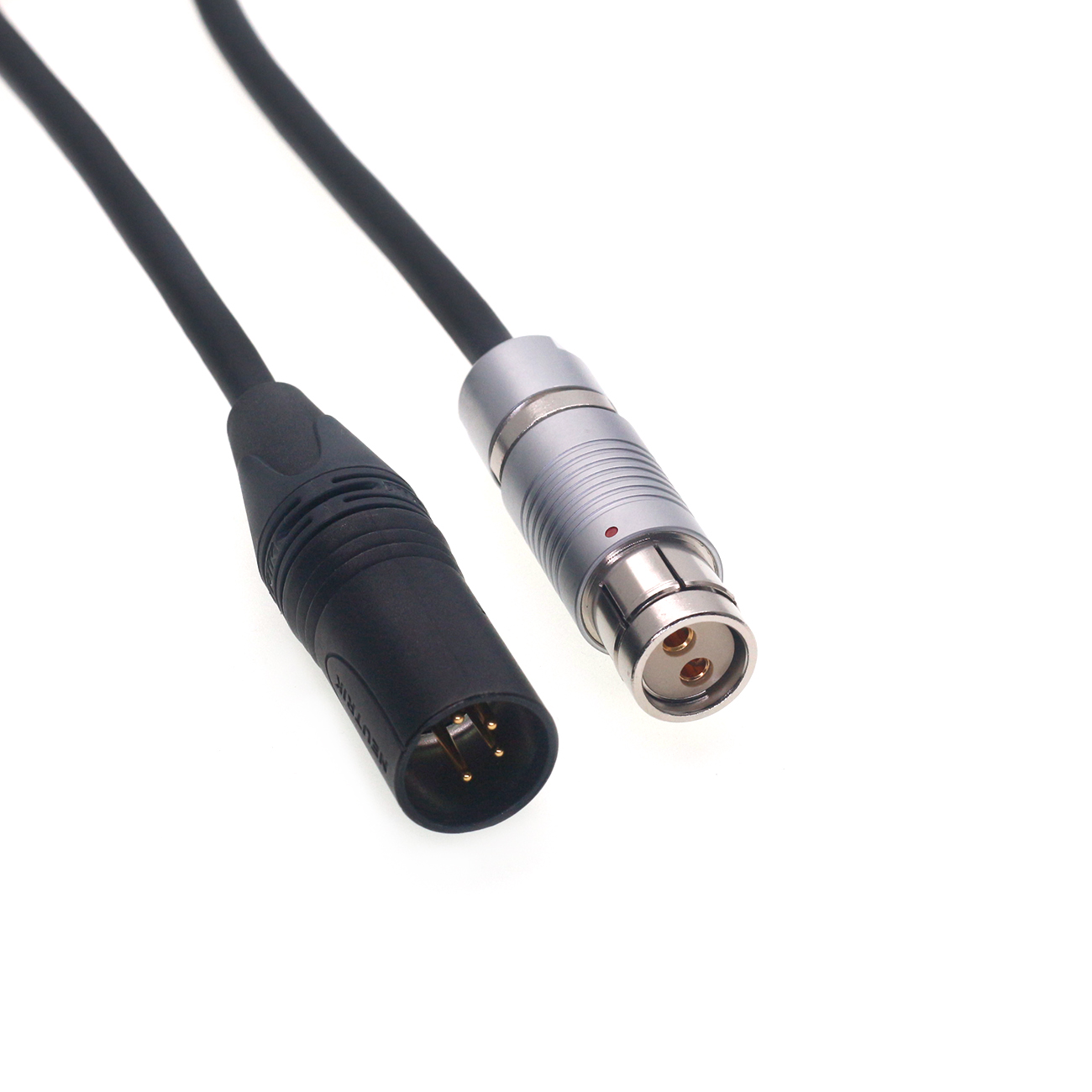 Power Cable D-tap XLR 3Pin/4Pin to Fischer 105 2Pin Female for ARRI Alexa LF XT SXT SR3 435 535 235