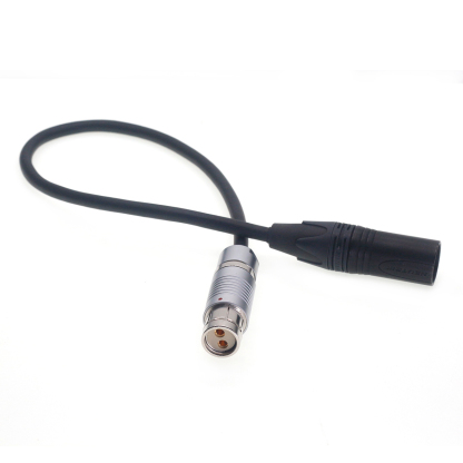 Power Cable D-tap XLR 3Pin/4Pin to Fischer 105 2Pin Female for ARRI Alexa LF XT SXT SR3 435 535 235