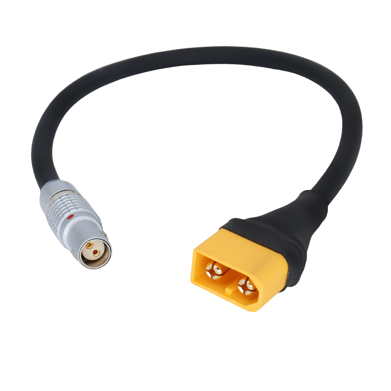 Power Cable XT30/XT60 Male Plug to 0B 2 Pin Female for RED KOMODO Camera