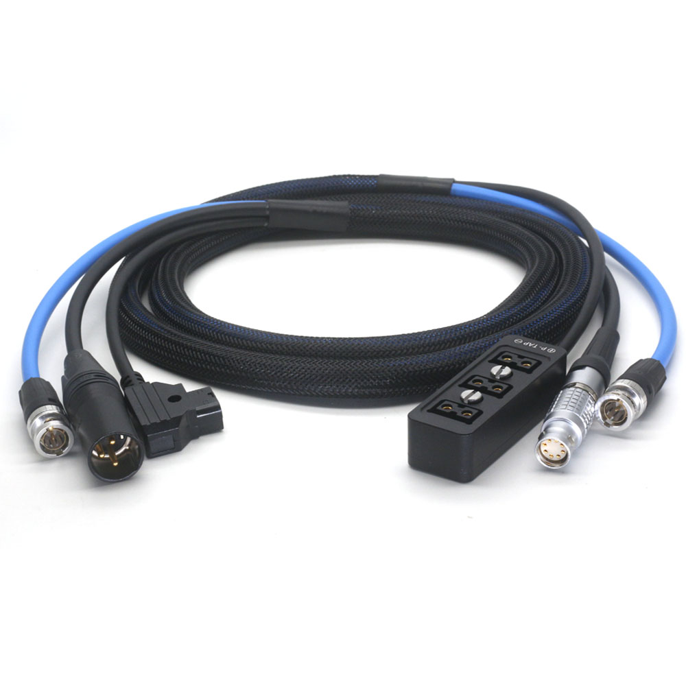 B-Mount to XLR 3Pin Power Output Handle Fixing Plate for ARRI S35 Mini/Mini LF Camera is used separately from the battery