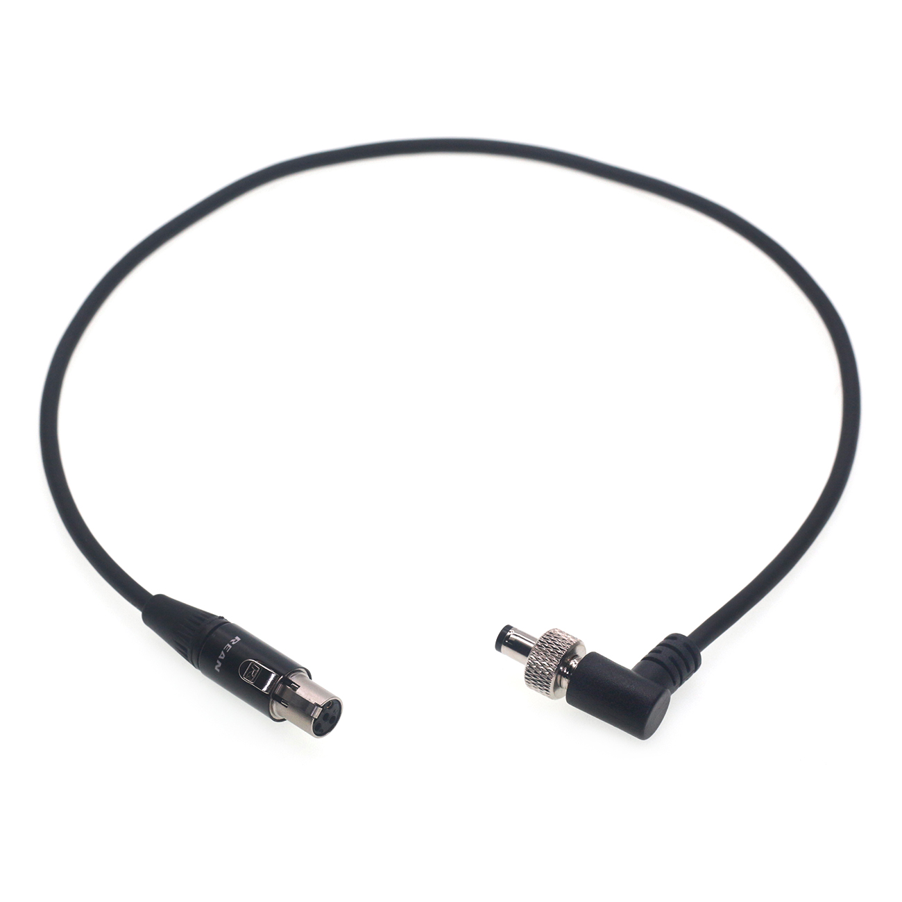 Power Cable TA4F Mini XLR 4Pin Female to Locking DC 5.5*2.5mm for Sound Devices 833/Scorpio