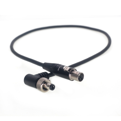Power Cable TA4F Mini XLR 4Pin Female to Locking DC 5.5*2.5mm for Sound Devices 833/Scorpio