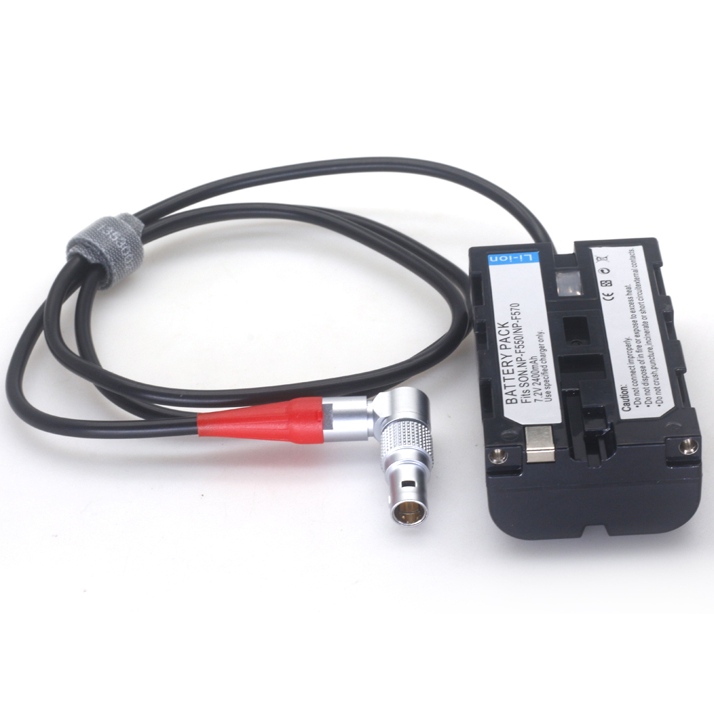 Trinity 2 LBUS 4Pin to SONY NP-F550/NP-F570/970 Power Coupler DC Dummy Battery