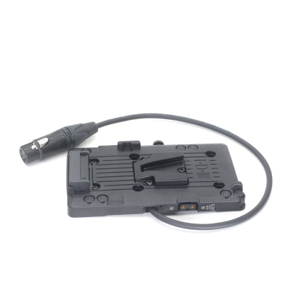 XLR 4Pin V-Mount Battery Plate for Sony F55/F5/Canon C500mkII and Other Camera