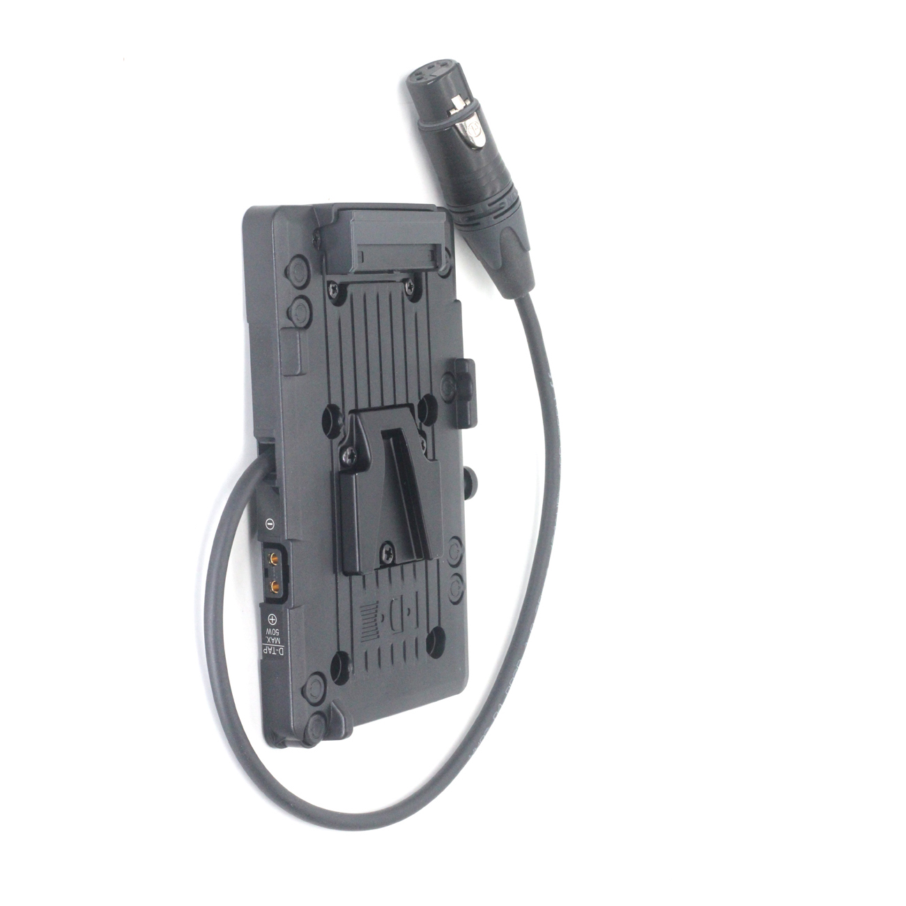 XLR 4Pin V-Mount Battery Plate for Sony F55/F5/Canon C500mkII and Other Camera