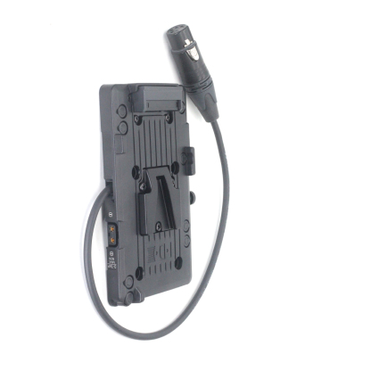 XLR 4Pin V-Mount Battery Plate for Sony F55/F5/Canon C500mkII and Other Camera
