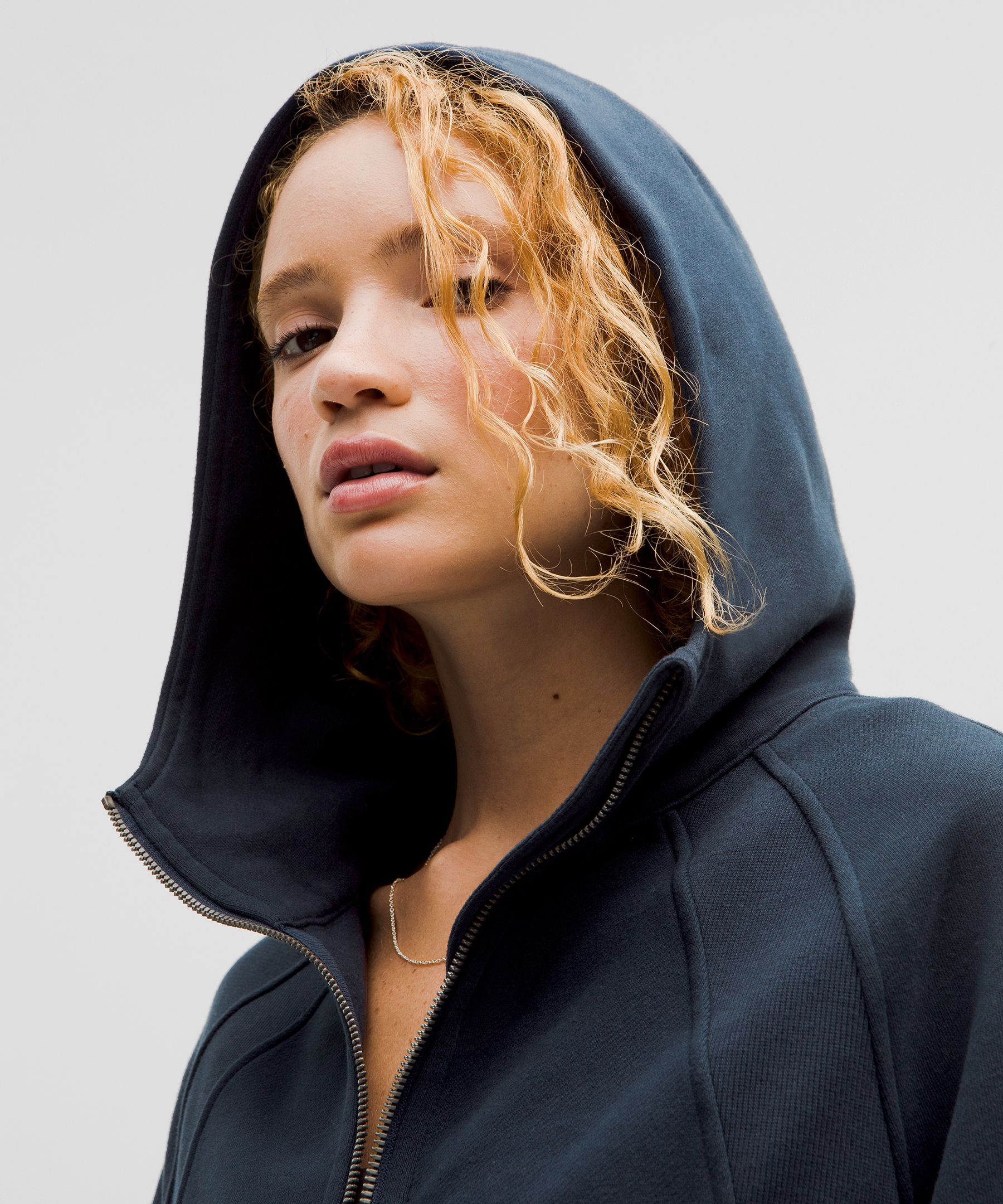 Scuba Oversized Full-Zip Hoodie
