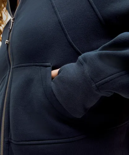 Scuba Oversized Full-Zip Hoodie