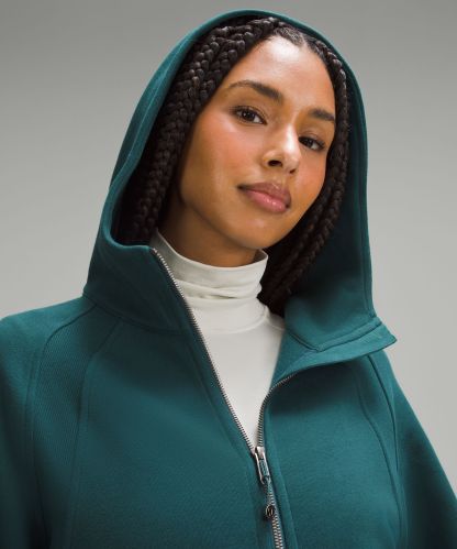 Scuba Oversized Full-Zip Hoodie