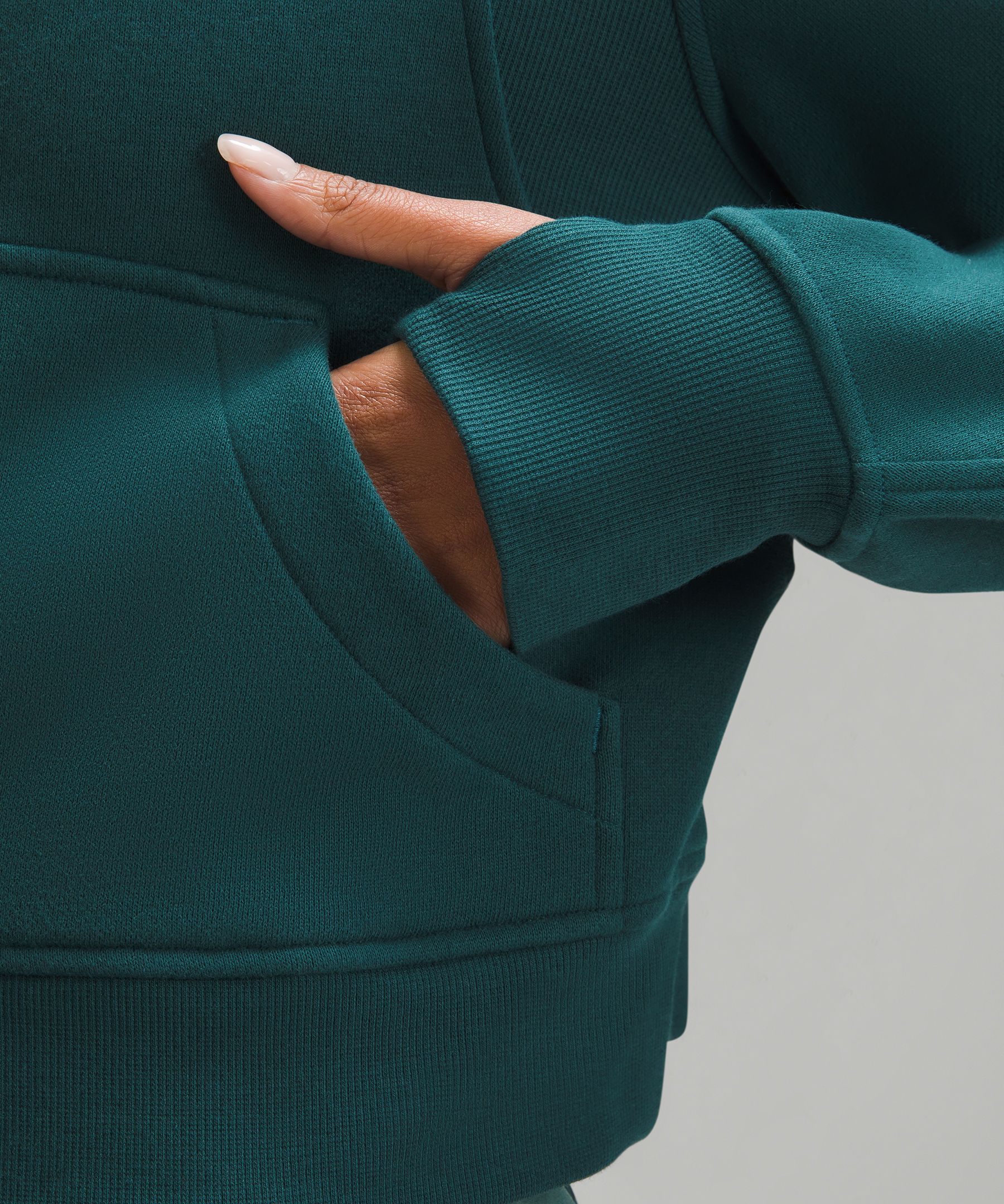 Scuba Oversized Full-Zip Hoodie