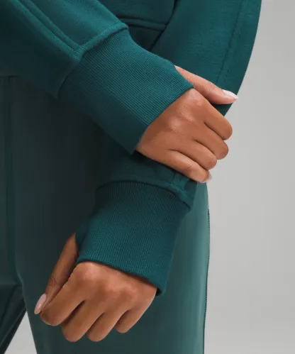 Scuba Oversized Full-Zip Hoodie