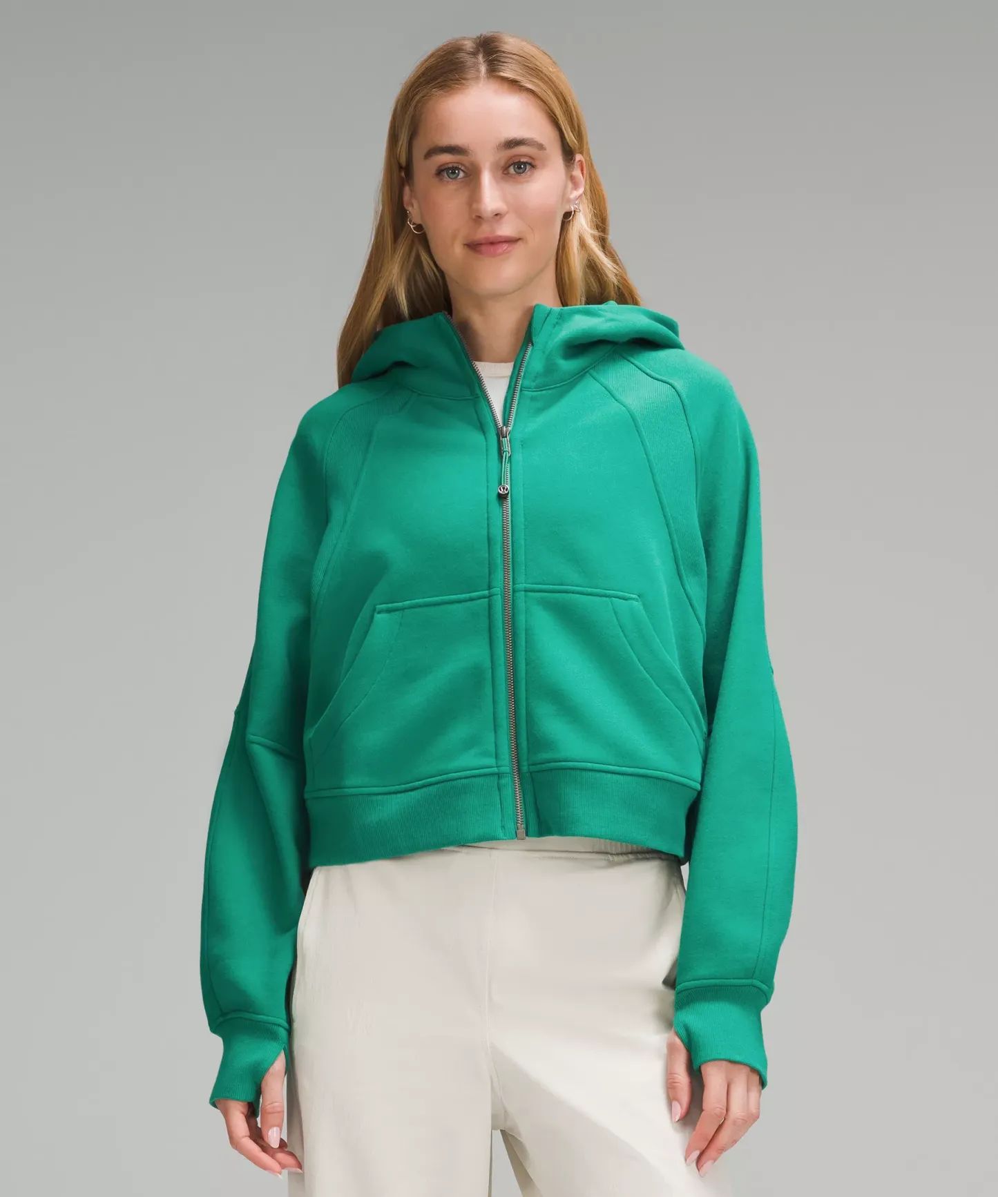 Scuba Oversized Full-Zip Hoodie