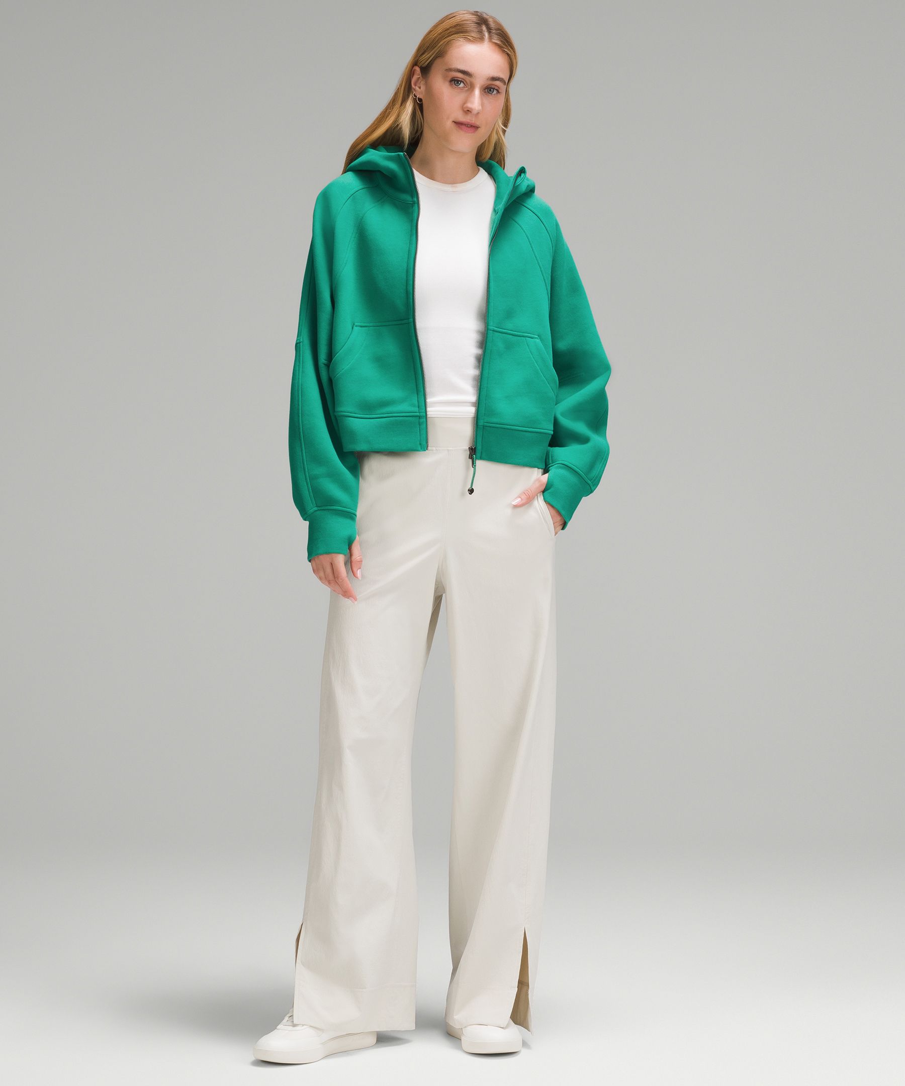 Scuba Oversized Full-Zip Hoodie