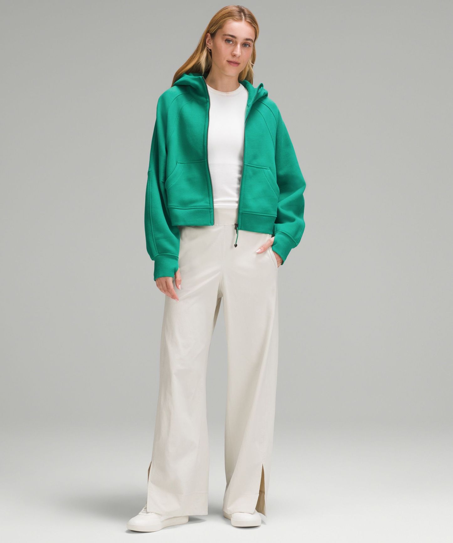 Scuba Oversized Full-Zip Hoodie