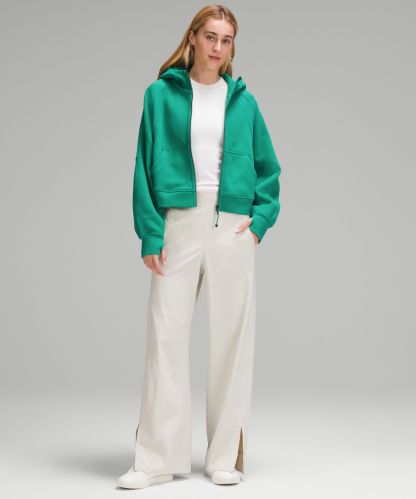Scuba Oversized Full-Zip Hoodie