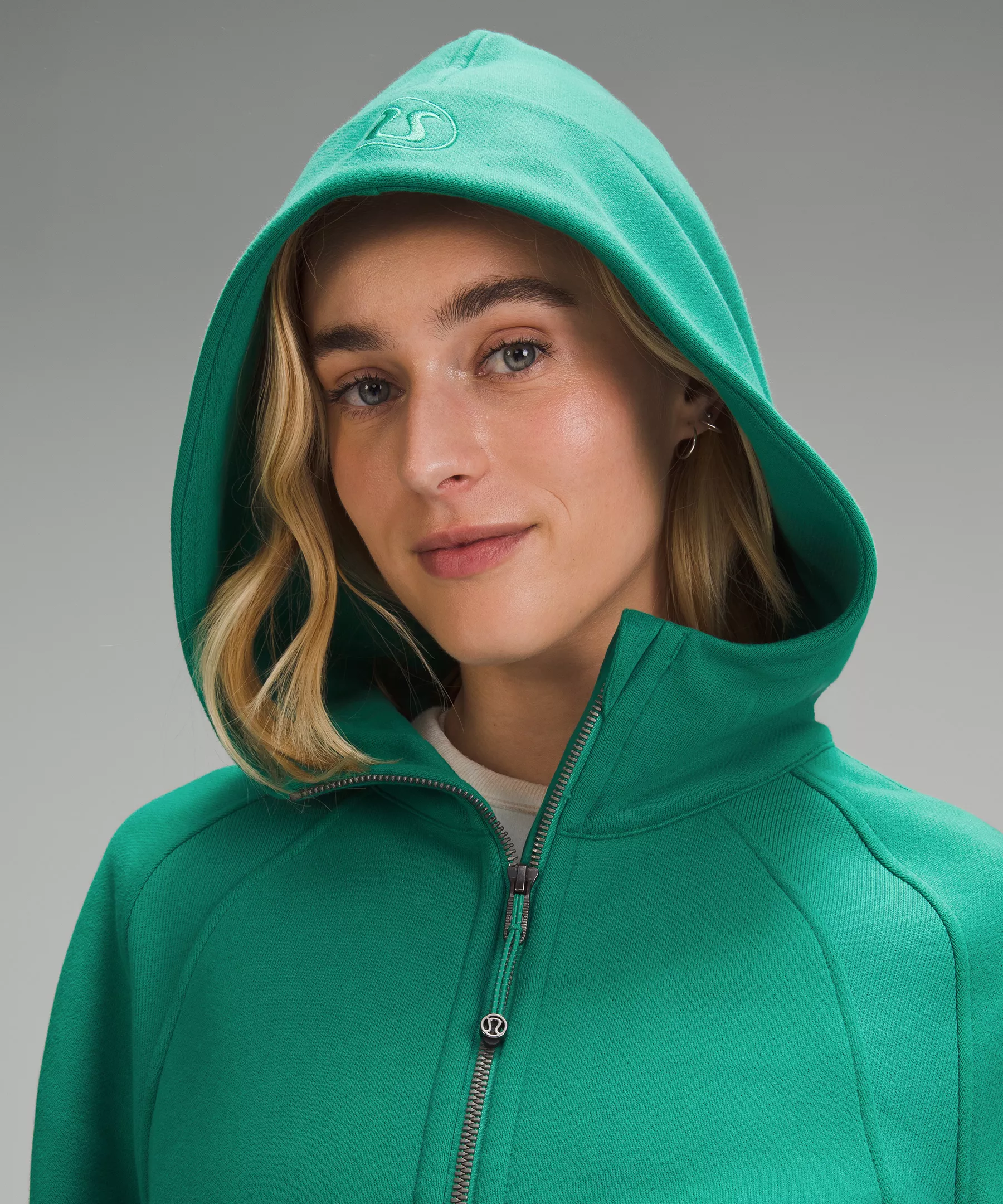 Scuba Oversized Full-Zip Hoodie