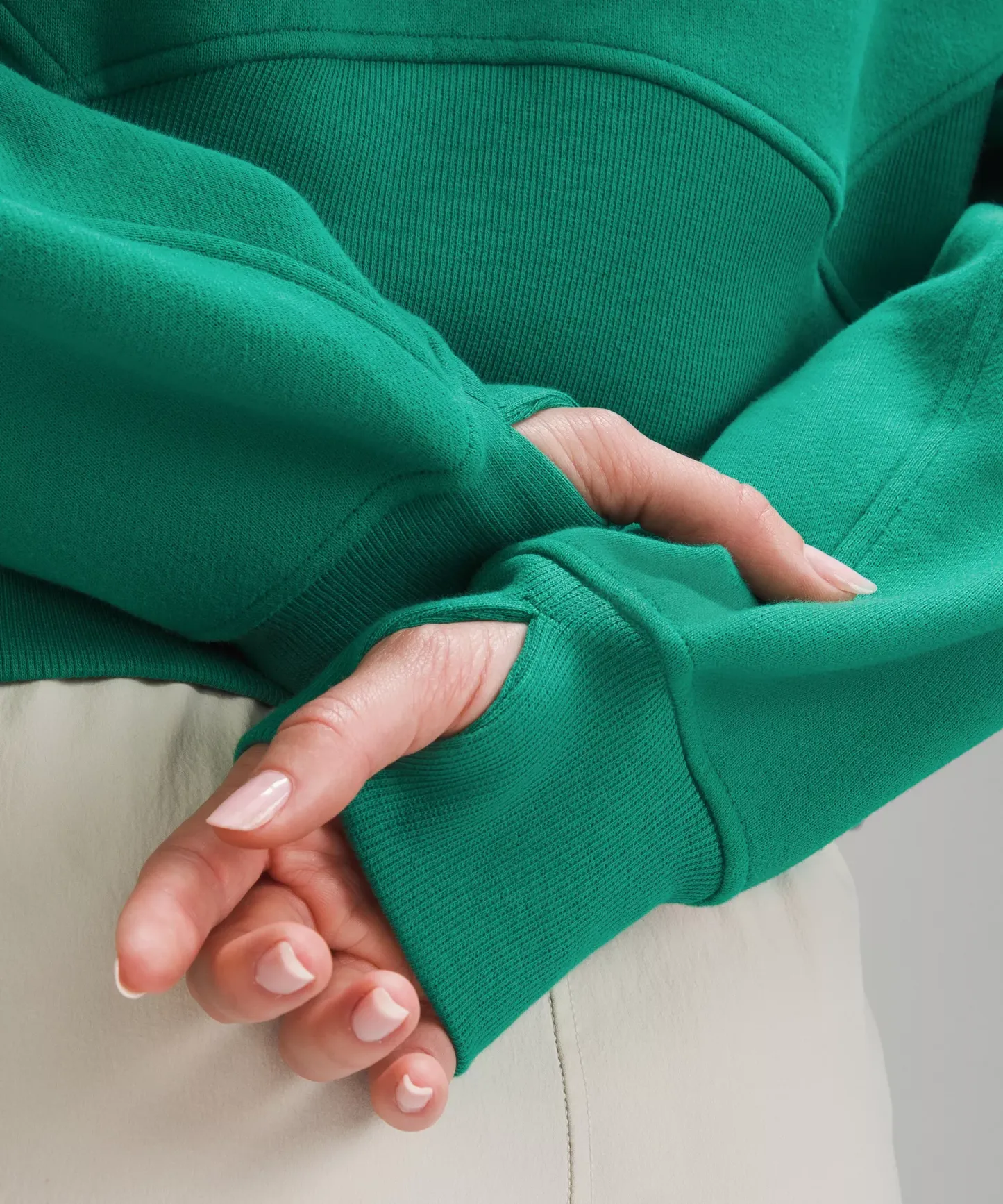 Scuba Oversized Full-Zip Hoodie
