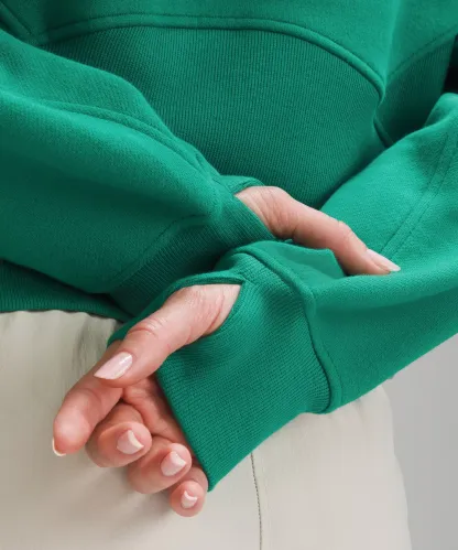 Scuba Oversized Full-Zip Hoodie