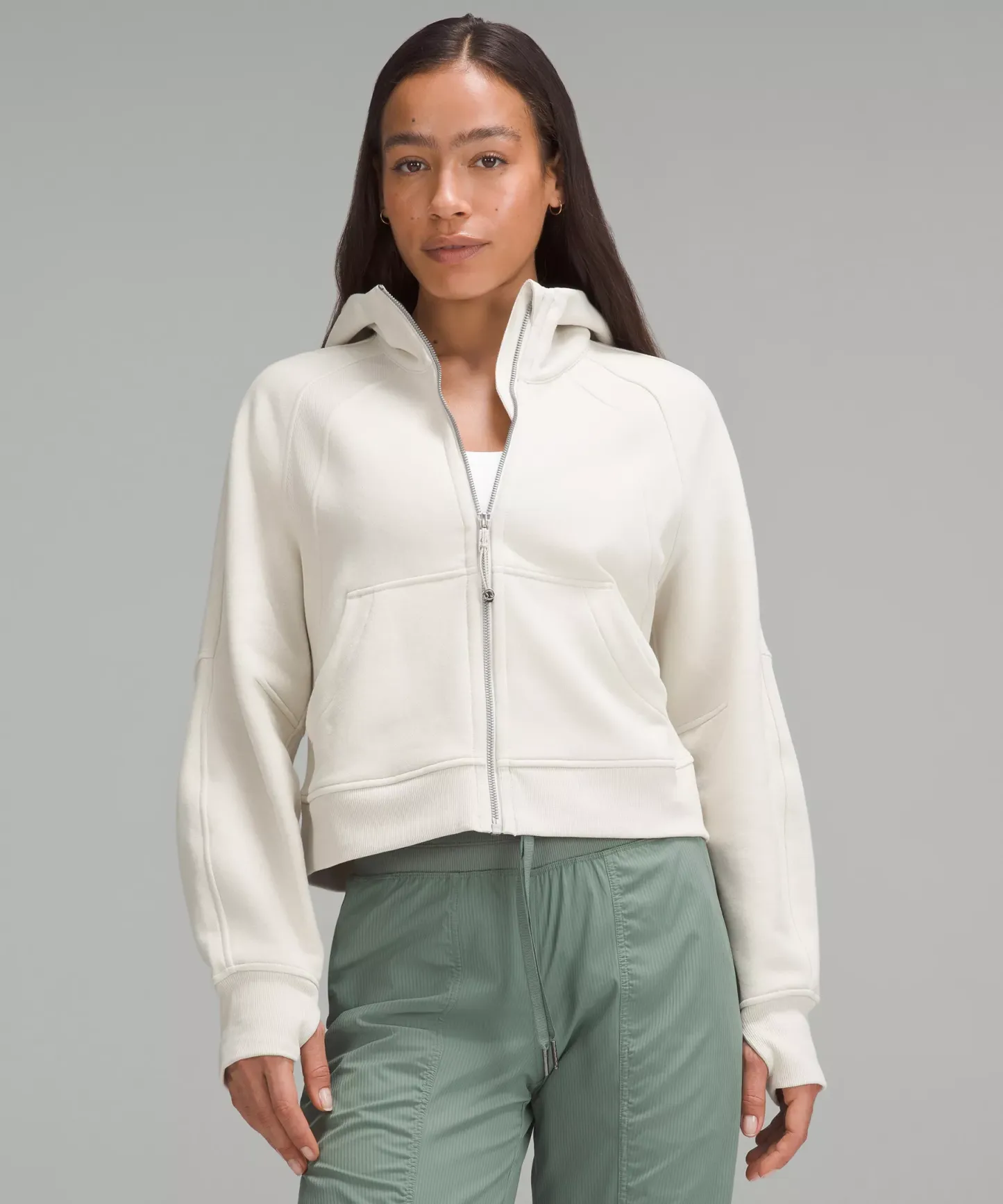 Scuba Oversized Full-Zip Hoodie