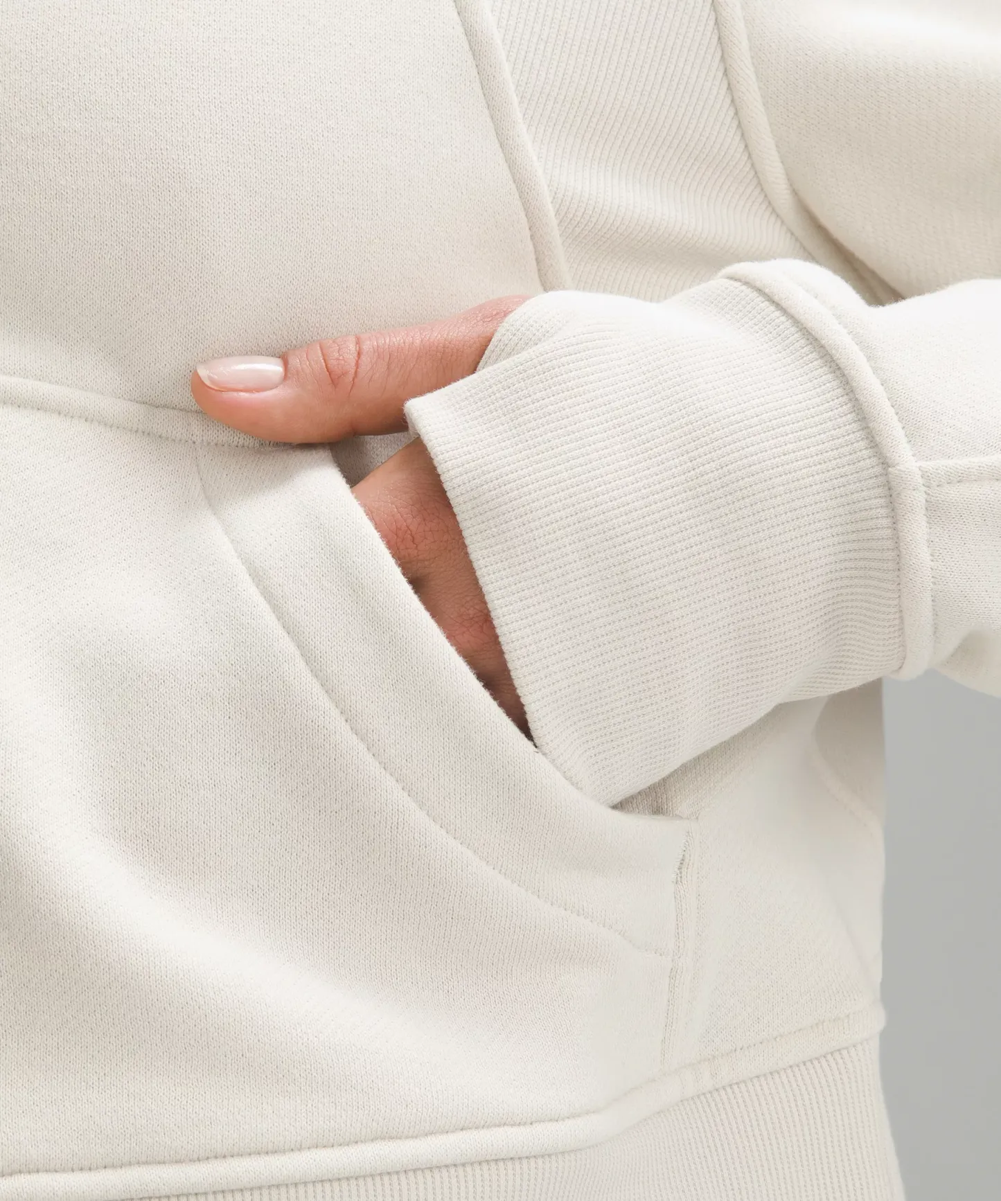 Scuba Oversized Full-Zip Hoodie